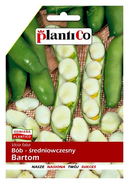 Bób Bartom średniowczesny 1kg PlantiCo