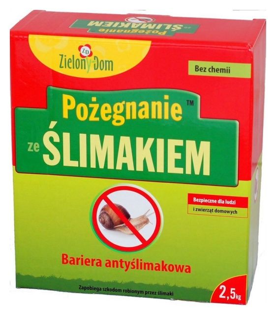 Pożegnanie ze ślimakiem 2,5 kg Zielony Dom