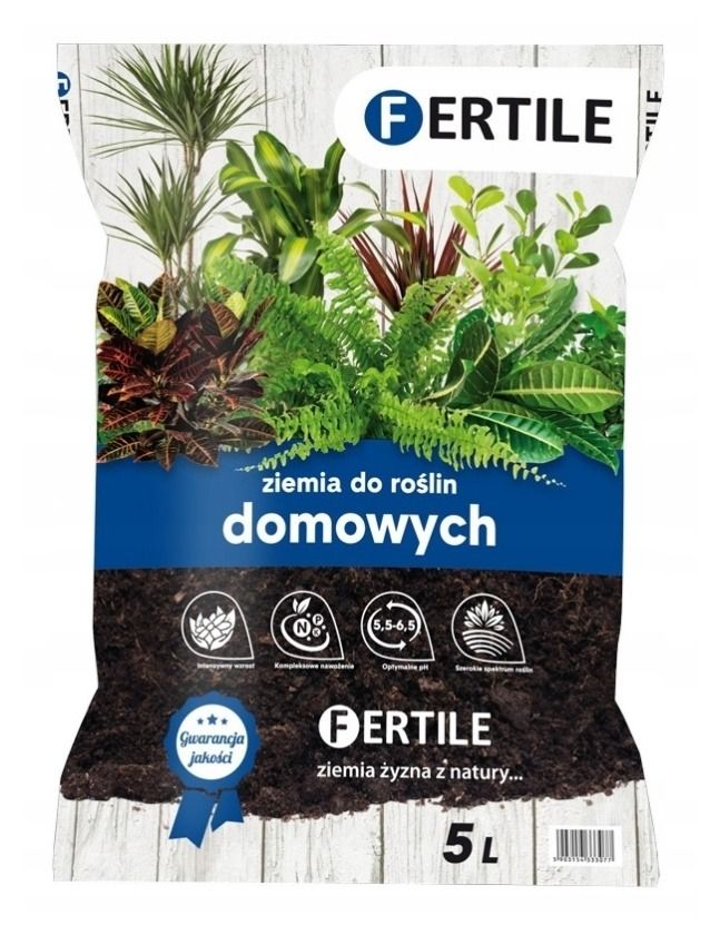 Ziemia do roślin domowych 5 L Fertile