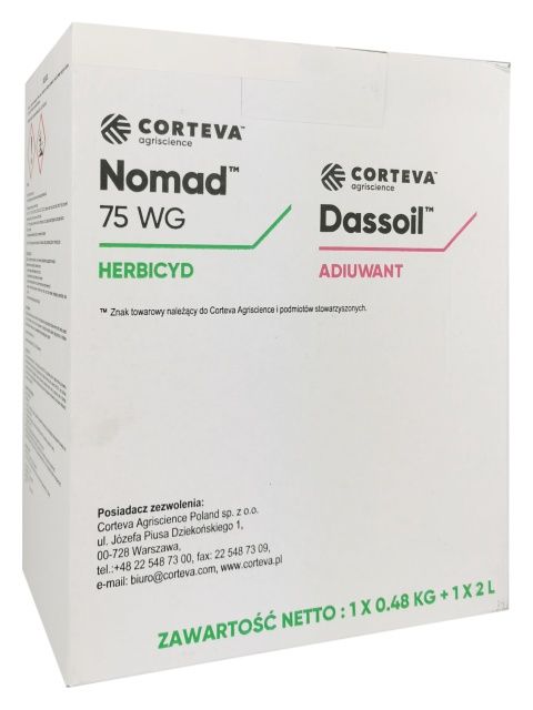Nomad 75WG 0.48kg + 2x1L Dassoil Corteva