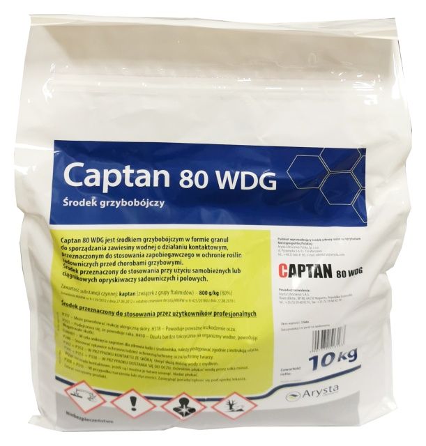 Captan 80WDG 10Kg UPL