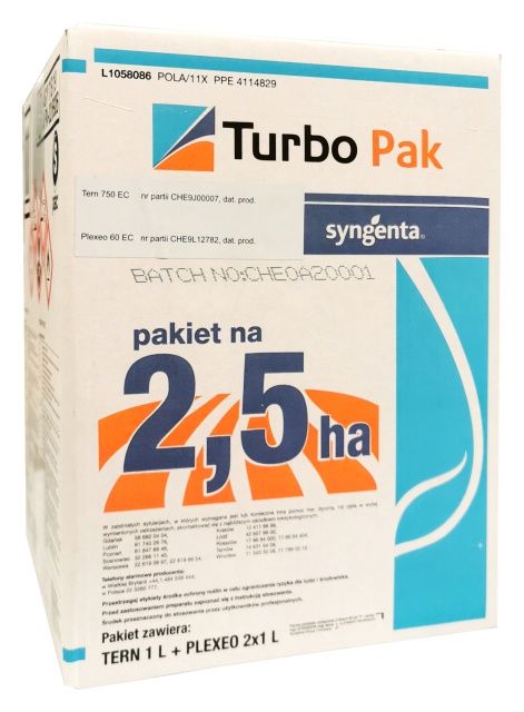 Turbo Pak na  2,5 ha Syngenta