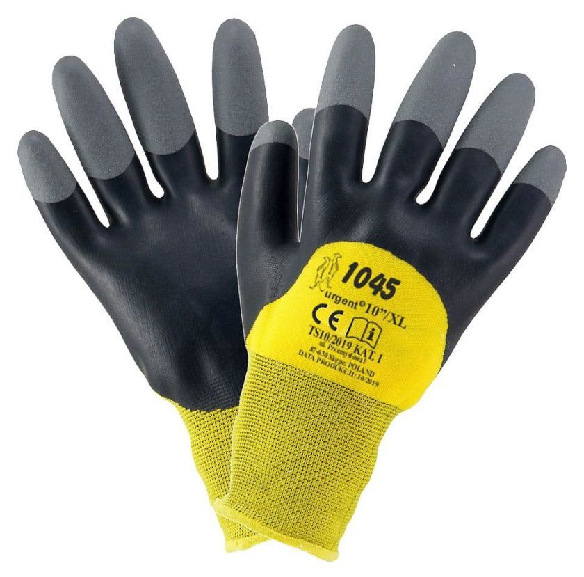 Rękawice powlekane lateksowe URG 1045 Urgent