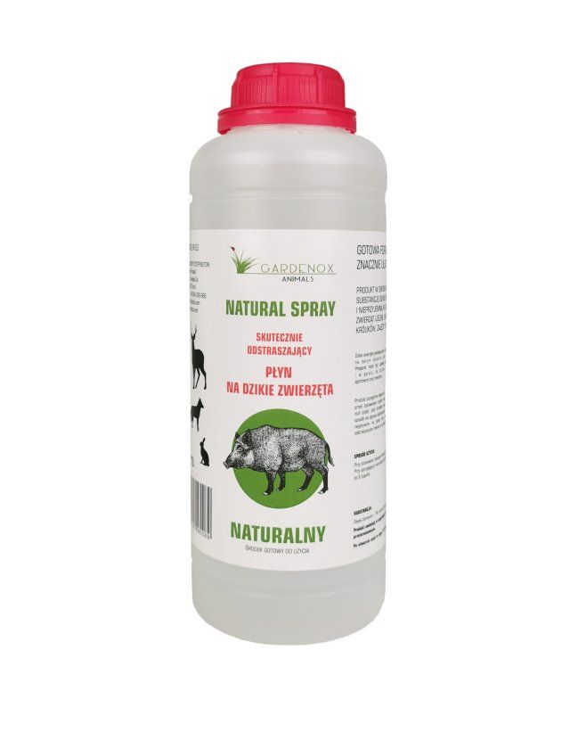 Gardenox natural spray płyn na dzikie zwierzęta 1L BRINKMAN