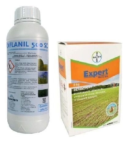Zestaw Expert Met 2Kg Bayer + Diflanil 1L Certis Belchim