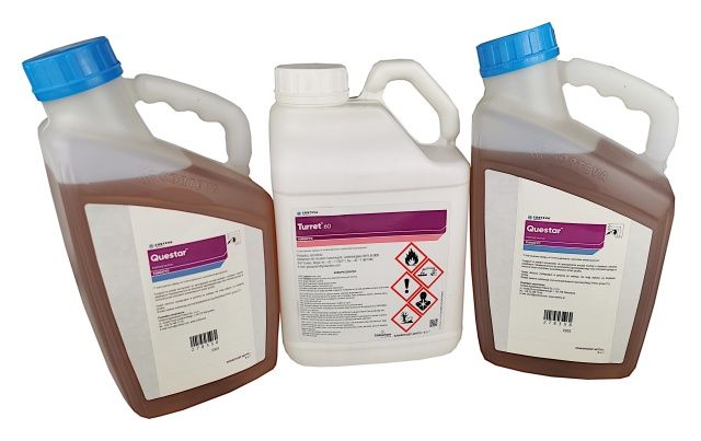 Zestaw Questar 2x5L + Turret 5L Corteva