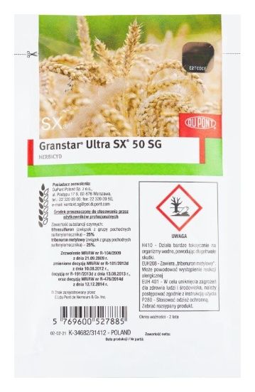 Granstar Ultra SX 50 SG DuPont