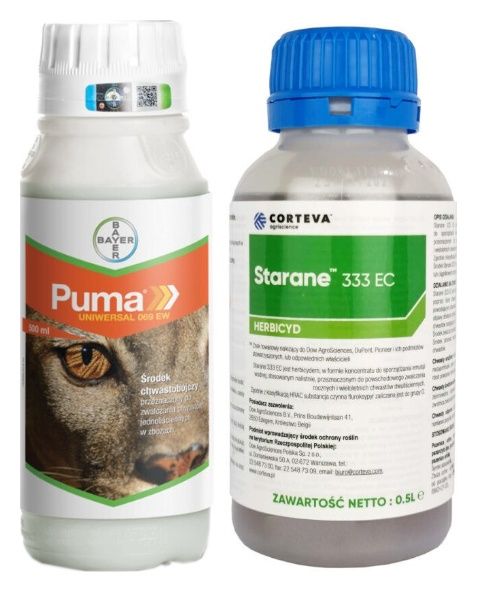 Puma Uniewersal 069 EW 0,5L Bayer + Starane 333EC 0,5L Corteva