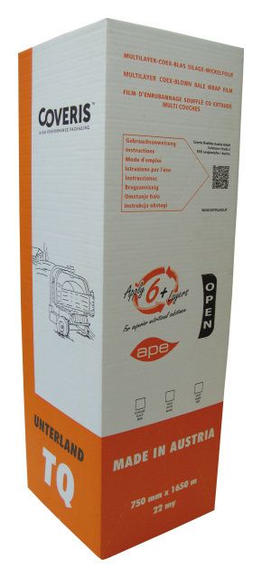 Folia&#x20;do&#x20;sianokiszonki&#x20;Unterland&#x20;TQ&#x20;75&#x20;cm&#x20;zielona&#x20;Coveris