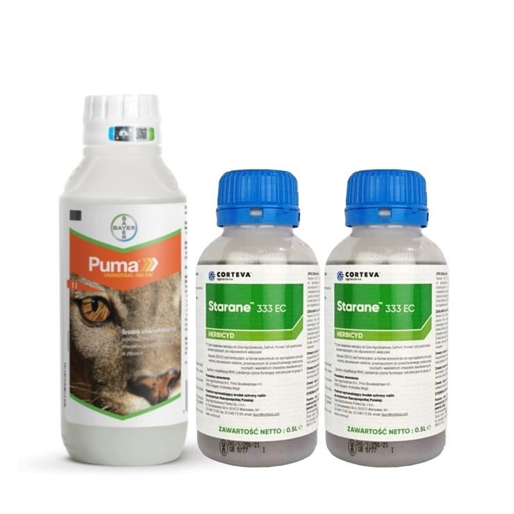 Puma Uniwersal 069 EW 1L Bayer + 2x Starane 333EC 0,5L Corteva