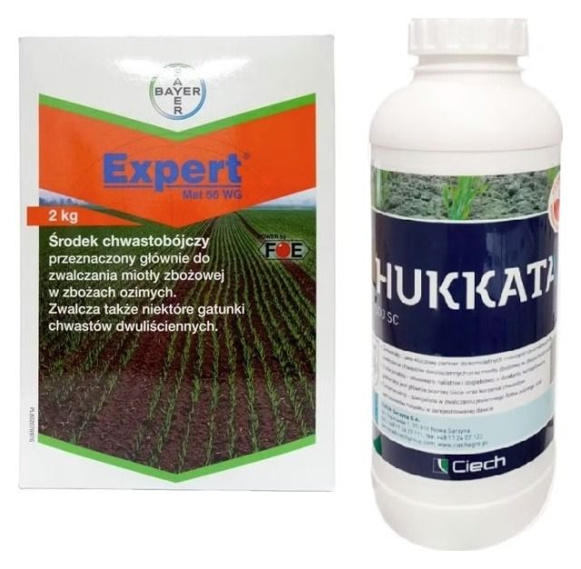 Zestaw Expert Met 2Kg Bayer + Hukkata 1L Ciech