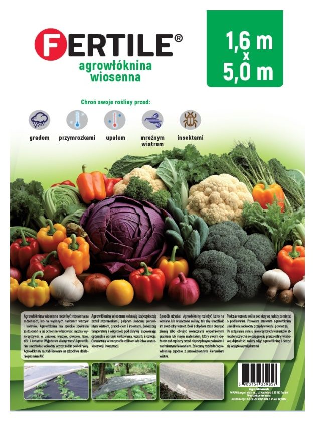 Fertile&#x20;Agrow&#x0142;&#xF3;knina&#x20;wiosenna&#x20;1,6m&#x20;x&#x20;5m&#x20;