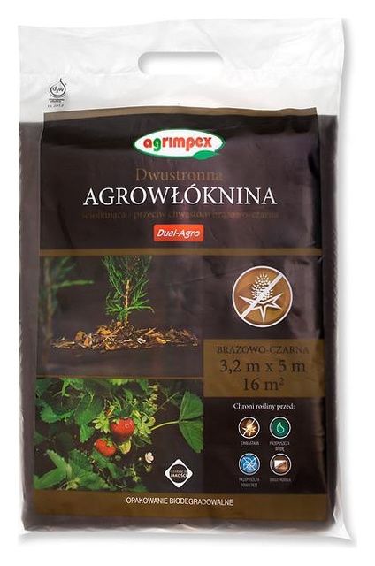 DUAL-AGRO&#x20;-&#x20;&#x015A;ci&#xF3;&#x0142;kuj&#x0105;ca&#x20;przeciw&#x20;chwastom&#x20;br&#x0105;zowo-czarna&#x20;-&#x20;PAKIET&#x20;AGRIMPEX
