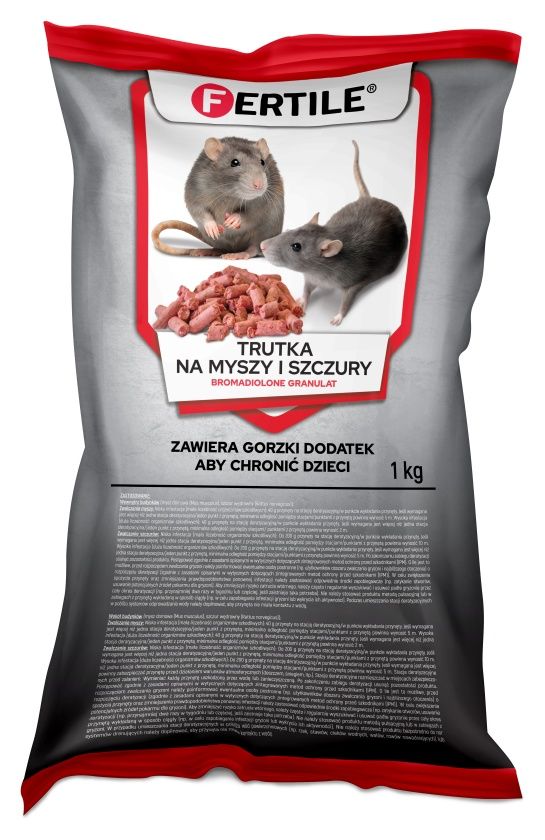 Granulat na myszy i szczury 1kg Fertile