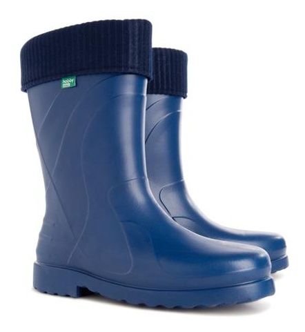 Buty Damskie ocieplane EVA LUNA granatowe Demar