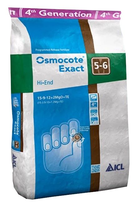 Osmocote Exact Hi-End 5-6m 25 Kg ICL
