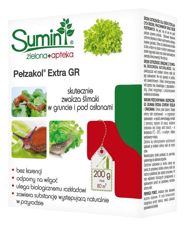 Pełzakol Extra GR na ślimaki Sumin