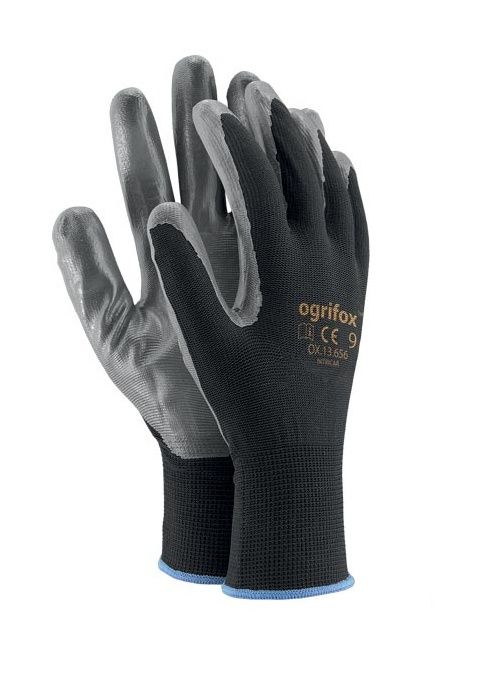 Rękawice dziane powlekane gumą Nitricar Raw-Pol