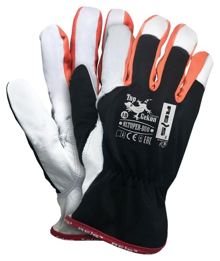 Rękawice skórzane RLTOPER-DUO rozmiar 10 R.E.I.S.