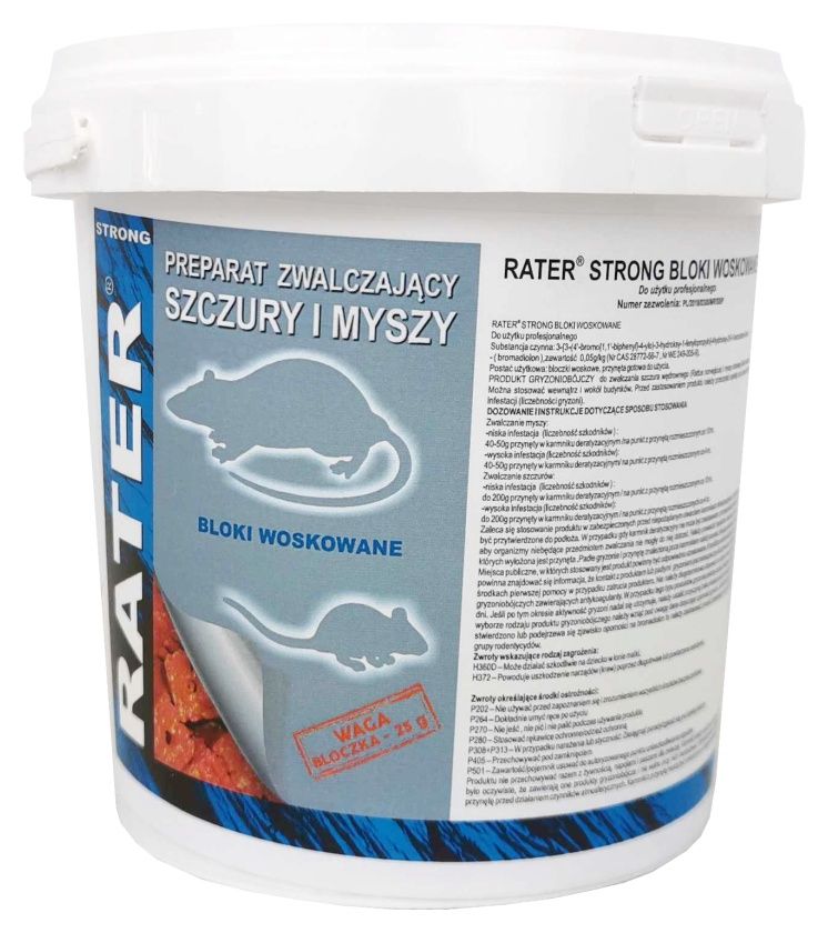 Rater bloczki woskowe 500g Themar