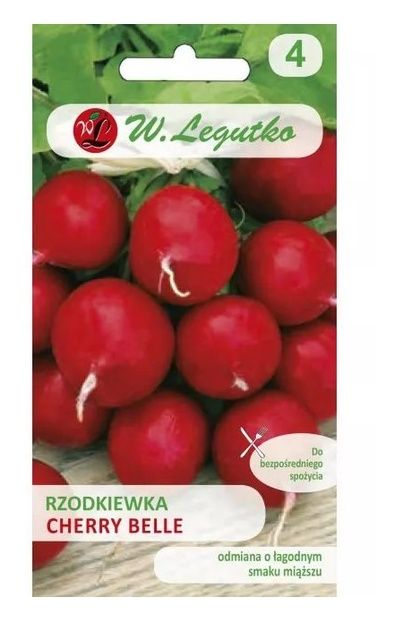 Rzodkiewka okrągła Cherry Belle Legutko