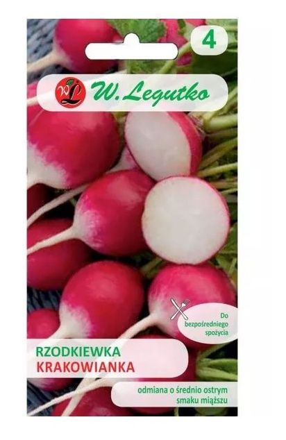 Rzodkiewka okrągła Krakowianka Legutko