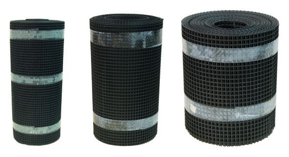 Siatka rabatowa czarna GOPLAST