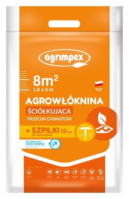 Agrowłóknina wiosenna AgroMarina + szpilki Agrimpex 