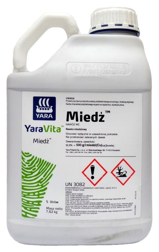 YaraVita Miedź 5 L Yara