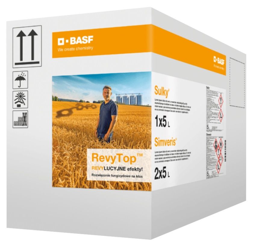 Zestaw REVYTOP (1x5L Sulky + 2x5L Simveris) BASF