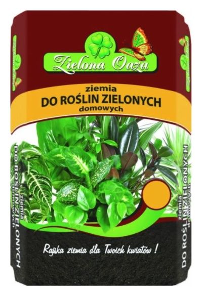 Ziemia do domowych zielonych 5L Zielona Oaza